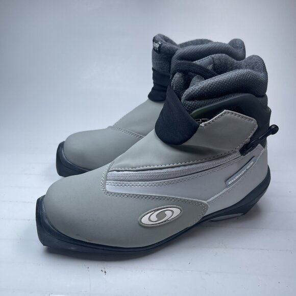 Excellent condition! Salomon Women SNS Profil Cross Country Gray Ski Boots US 5 - Picture 5 of 16